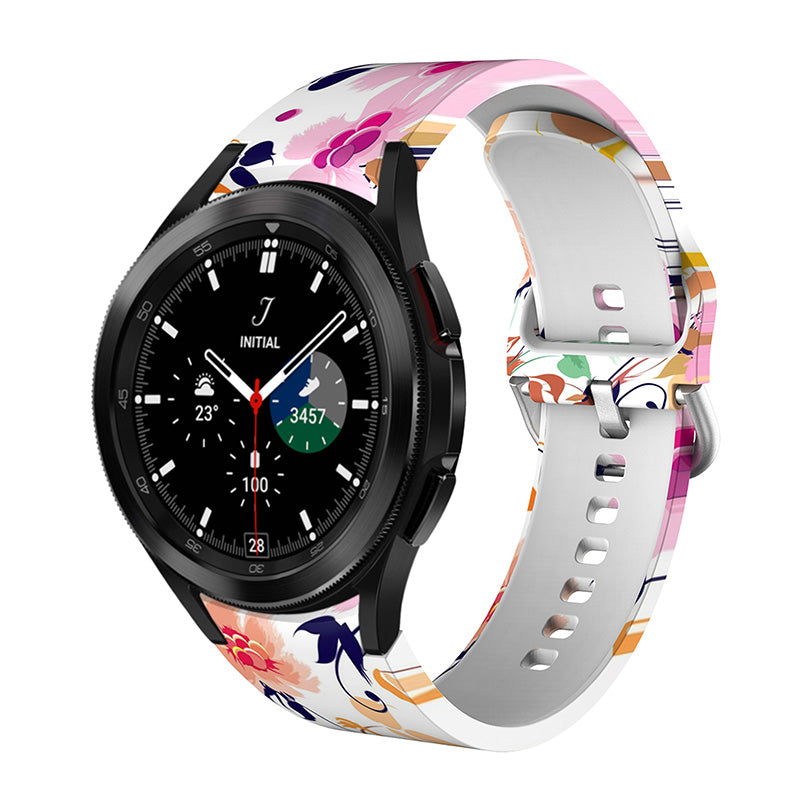 Pattern Printed Silicone Smart Watch Band Strap Replacement for Samsung Galaxy Watch6 40mm 44mm Watch6 Classic 43mm 47mm Watch 5 40mm 44mm 5 Pro 45mm Watch4 40mm 44mm Pattern Printed Silicone Smart Watch Band Strap Replacement for Samsung Galaxy Watch6 40mm 44mm Watch6 Classic 43mm 47mm Watch 5 40mm 44mm 5 Pro 45mm Watch4 40mm 44mm